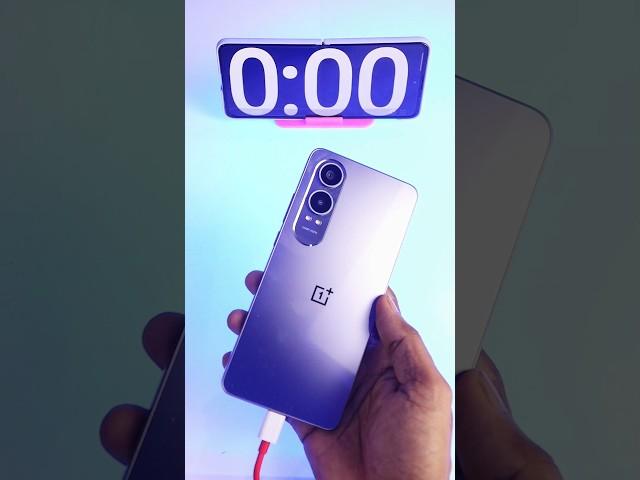 OnePlus Nord CE 4 Lite 5G Charging Test 0 To 100 80W Fast Charger