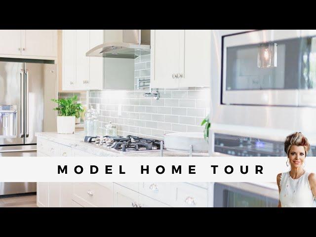 Model Home Tour with Stephanie!! M/I Homes in Canyon Falls | New Home Community Tour