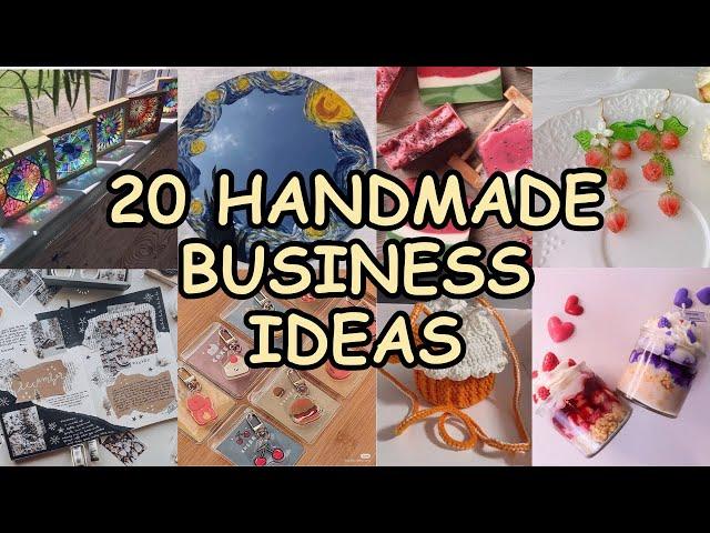  20 Handmade Business Ideas to Consider 