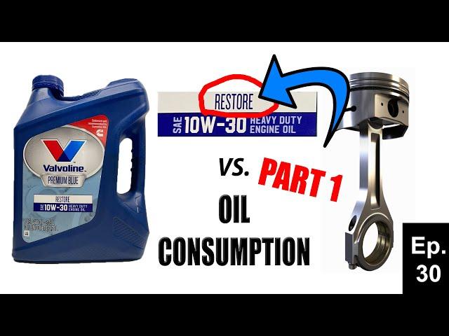 Valvoline Premium Blue Restore vs. Oil Consumption | Oil BurningExperiments | Episode 30