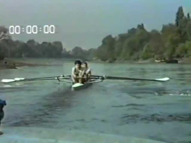 1985 Tyrian four training on the tideway