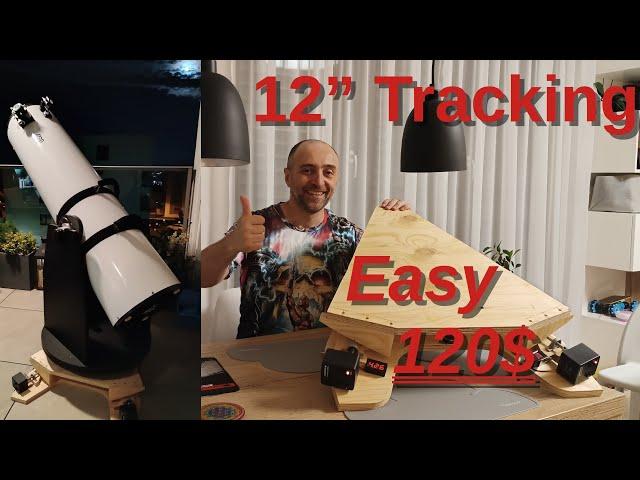 12" Dobsonian Telescope Tracking - Easy! - EQ Platform