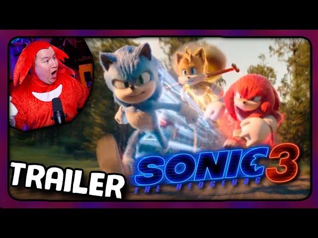 Sonic Movie 3 Trailer 2 REACTION