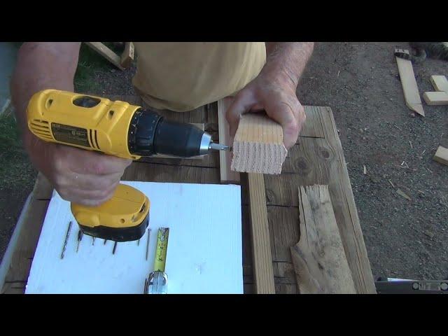 Drilling Pilot Holes for Wood Screws