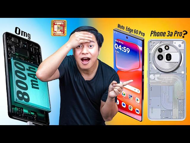 Moto Edge60 Pro India , Nothing Phone 3a Pro First look?,  iPhone 17 Air,  Samsung A56, Vivo T4x