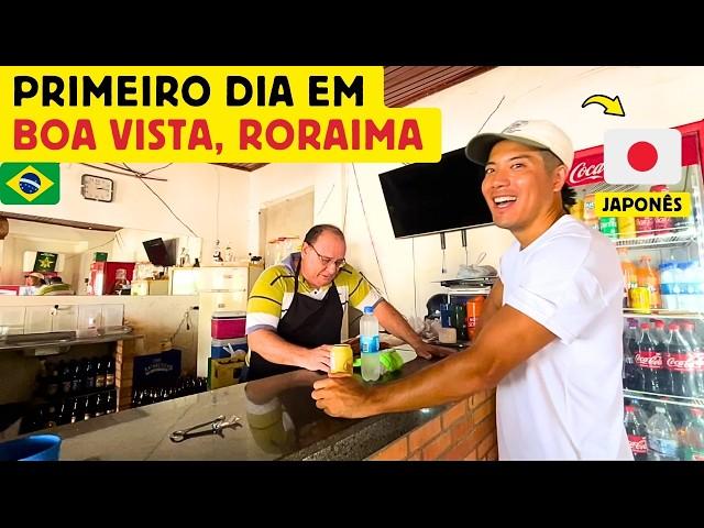 Primeiro dia de um japonês em Boa Vista, Roraima