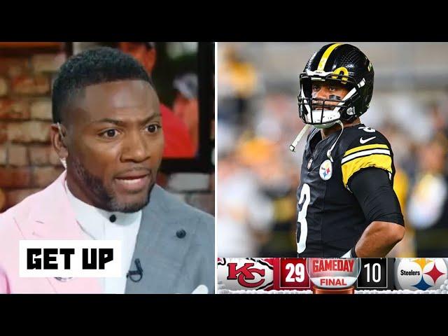 GET UP | Ryan Clark GOES CRAZY Steelers outclassed 3 weeks in a row by elite teams after loss Chiefs