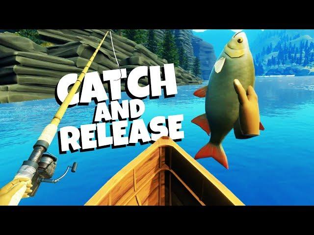 Catching MONSTER FISH in Virtual Reality - Catch and Release VR Gameplay