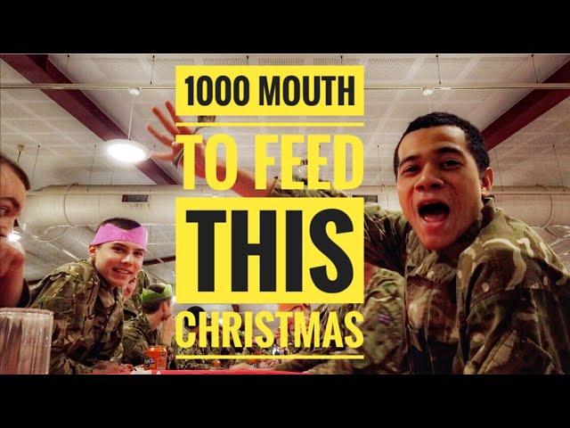 Do Recruits have any fun? | Christmas Dinner | British Army | Pirbright