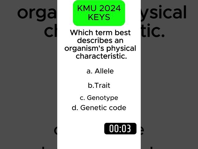 KMU 2024 mdcat biology mcqs Keys PMDC#shorts #biology #mdcat #pmdc #mdcatmcqs #mdcat2024 #mdcatleak