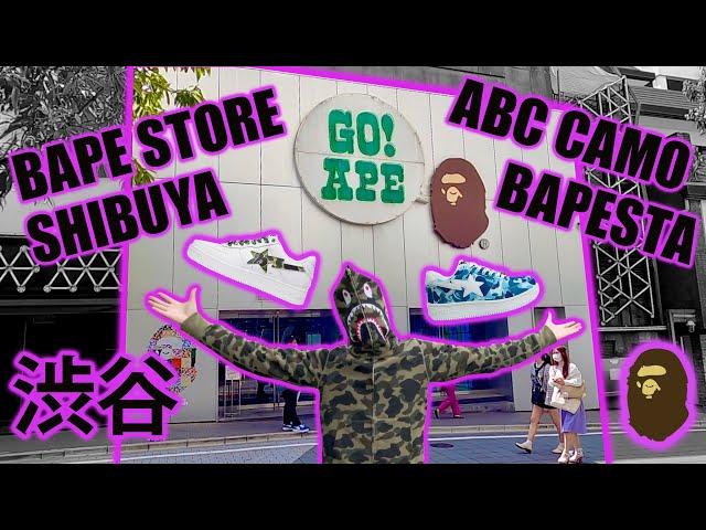 Bape Store Shibuya Tour & ABC Camo BapeSTA Lows | Day in the Life of A Bape Reseller