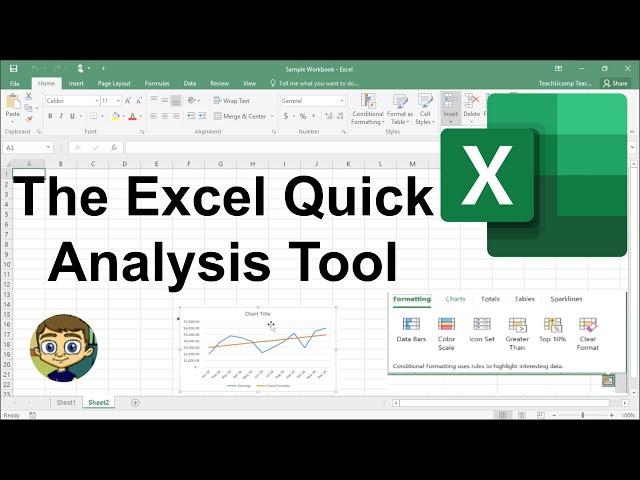 The Excel Quick Analysis Tool