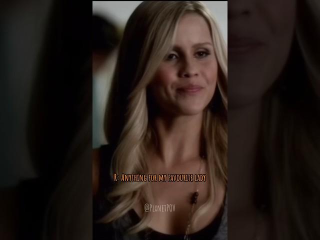 #POV Thank you baby #tvdu#tvd#tvdpoov#to#topov#rebekahmikaelson#rebekahmikaelsonpov | Planetblue