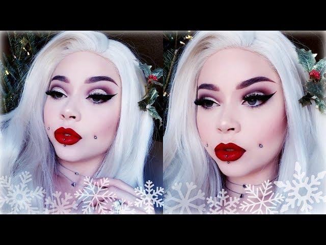 CLASSIC HOLIDAY CHRISTMAS GLAM to SLEIGH Your Family With Makeup Tutorial