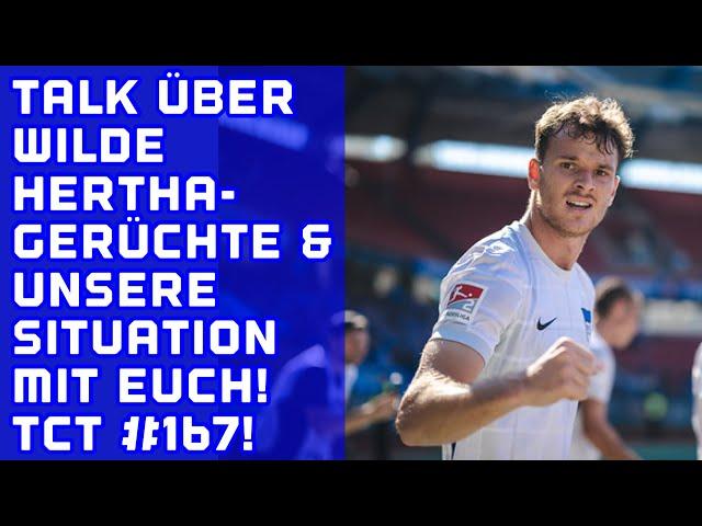 Situation bei Hertha! Wilde Gerüchte um Manchester United Spieler, Pascal Klemens uvm. Talk mit Euch