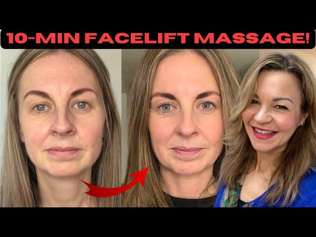 TONE Your Face with This Simple Facelift Massage!