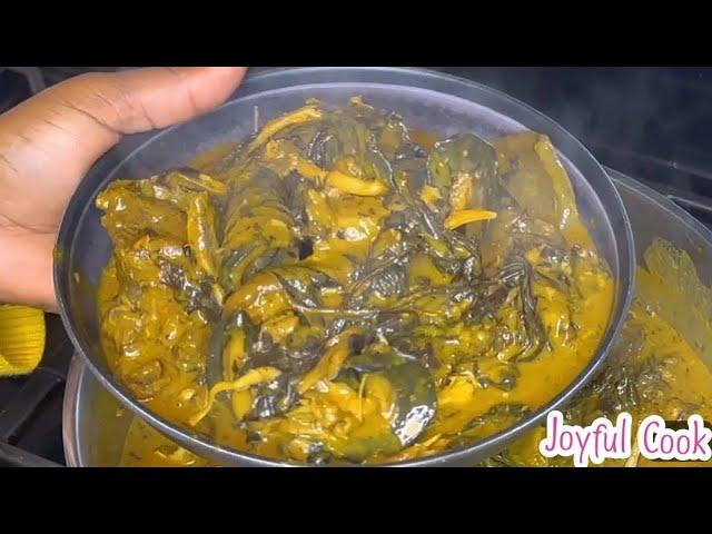 Try This Bitter Leaf Soup Recipe on Sunday | JoyFul Cook