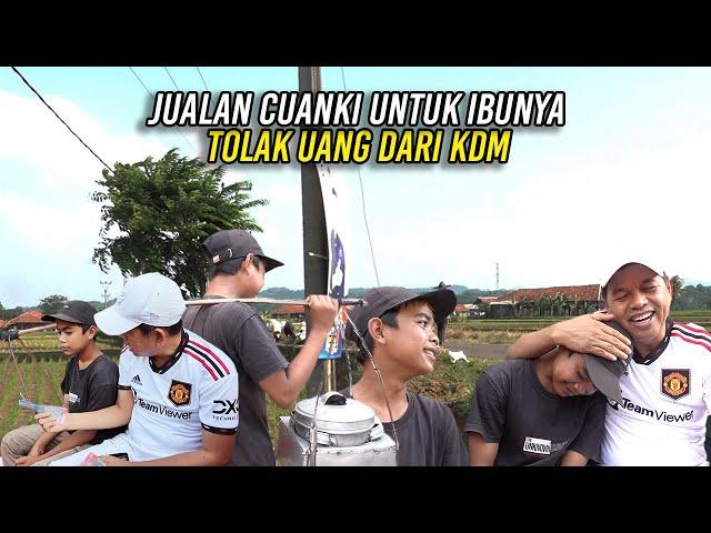 MALKI REMAJA ASAL GARUT | JUALAN CUANKI UNTUK IBUNYA | TOLAK UANG DARI KDM