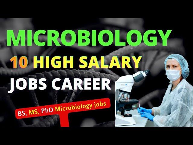 Microbiology jobs Career I Bsc Microbiology jobs I Microbiologist Salary I Msc Microbiology jobs