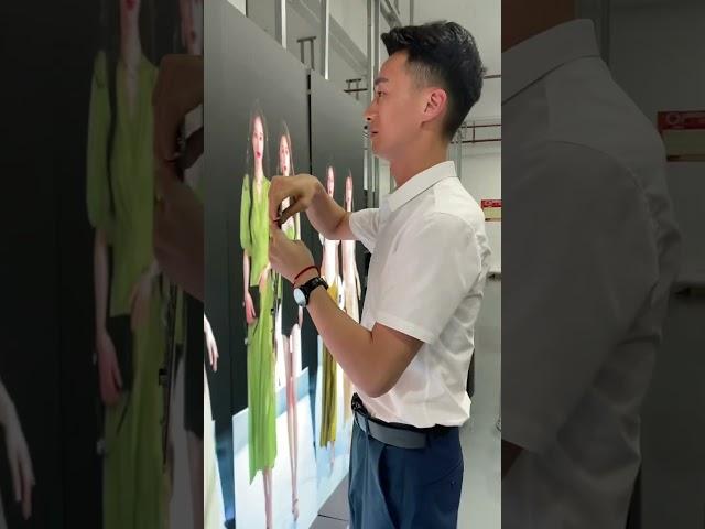 This is the latest technology. Waterproof poster screen.#led #leddisplay #leddisplayfactory
