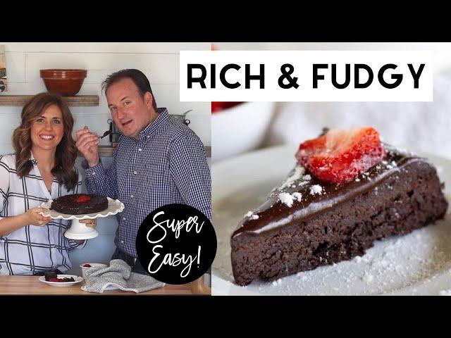 Keto Flourless Chocolate Cake With Ganache {Paleo & Gluten-Free}