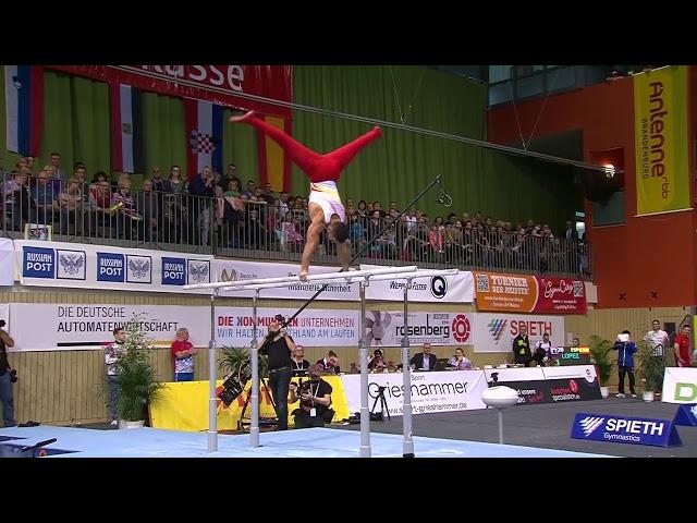 Ruben Lopez - Parallel Bars - 2017 Cottbus World Cup