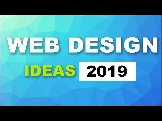 Web Design tips for 2019