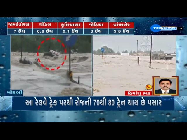 Morbi Rains : Waterlogging and Machhu Dam Gates Opened After Heavy Rainfall | Monsoon 2024