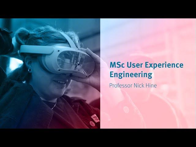 Meet Dr Nicolas Hine, Professor in User Experience Engineering at City