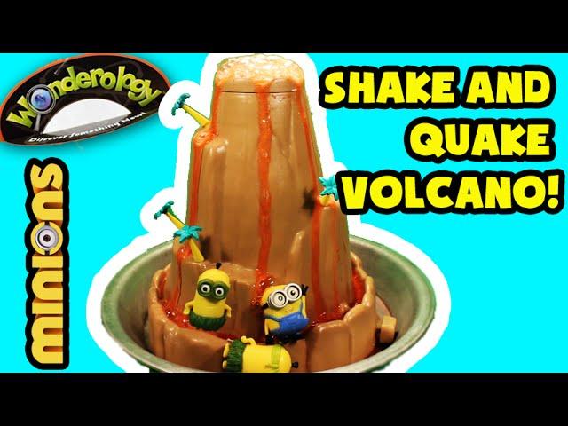 Wonderology Shake And Quake Volcano Minions and Lava Volcano Unboxing and Review - KTR Videos