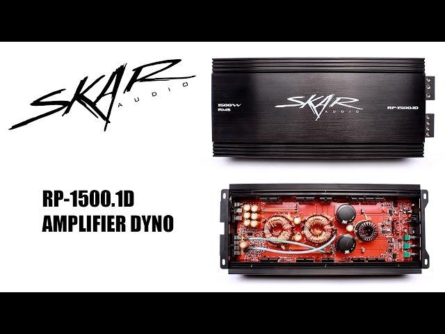 Skar Audio RP-1500.1D Dyno Runs on SMD AD-1 Amp Dyno!!