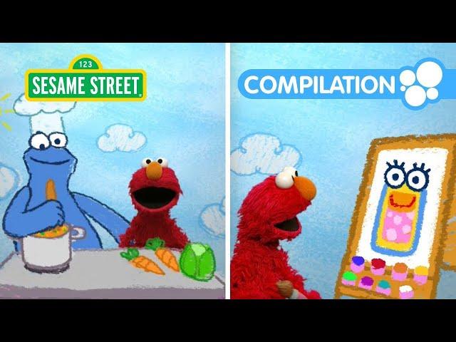 Sesame Street: Elmo’s World Compilation – Learn About Art, Cooking, Building and More!