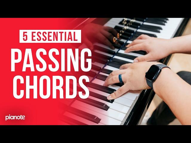 5 Essential Passing Chords Every Pianist Needs To Know (Piano Lesson)