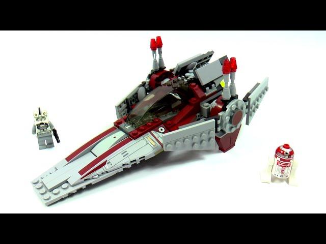 Lego Star Wars 75039 V-Wing Starfighter Speed Build And Review