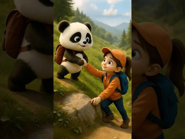 Up the Mountain with Panda Gaga