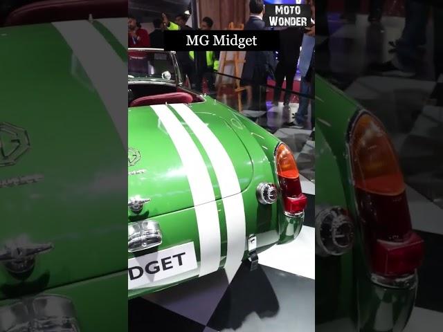 MG Midget Vintage Car | Auto Expo 2023 #shorts #youtubeshorts #trending #viral #mgmotors #vintage