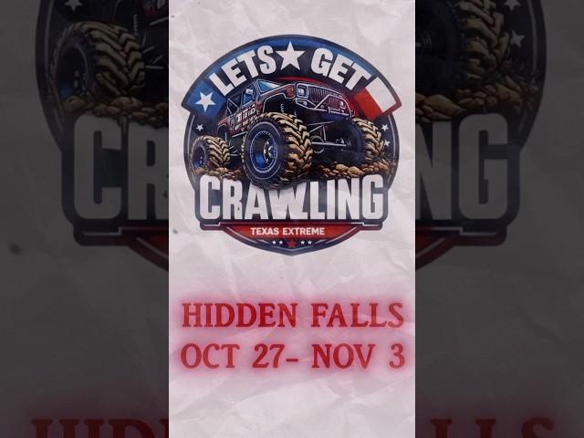 Let’s Get Crawling Event @ Hidden Falls Oct 27-Nov 3 | #broncbuster #offroad