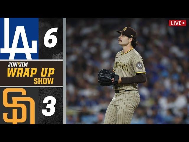 Padres vs Dodgers Postgame Wrap Up Show: Dodgers 6 Padres 3