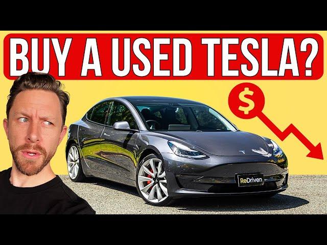 Tesla 3 values FALLING! Should you buy one used?