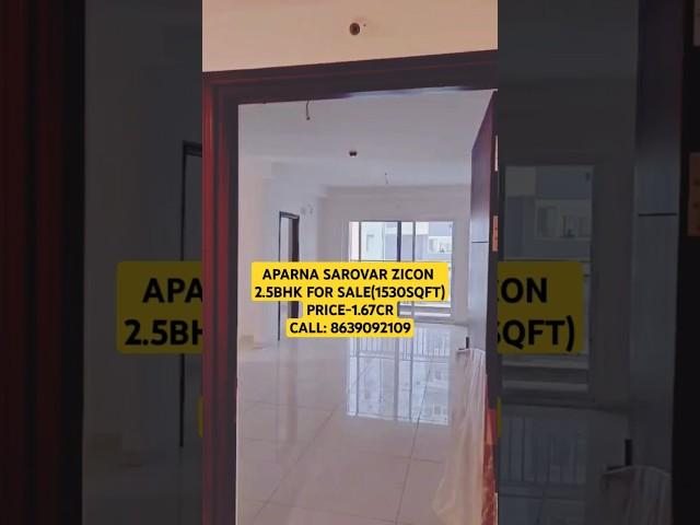2.5bhk flat for sale in Aparna sarovar zicon #aparnasarovarzicon #aparna #3bhk #nallagandla #home
