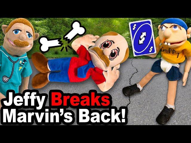 SML Movie: Jeffy Breaks Marvin's Back!