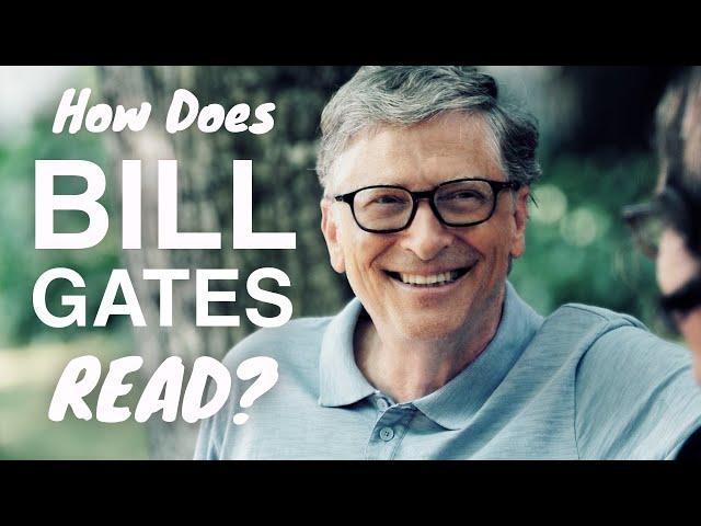 Bill Gates' WEIRD Reading Habits (How Bill Gates Reads Books And Remembers Everything)