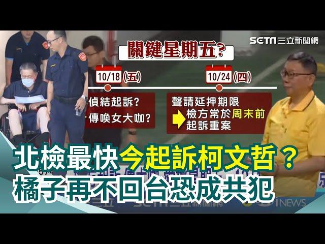 沈慶京今5度遭提訊！戴口罩.虛弱坐輪椅進北檢 續追京華城弊案 柯文哲羈押期限將至 北檢最快今起訴？橘子鐵了心不回台？律師：小心從證人變共同正犯｜三立新聞網 SETN.com