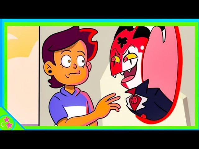 Who Does Luz Hire IMP For | Hazbin Hotel Comic Dub (#Shorts)