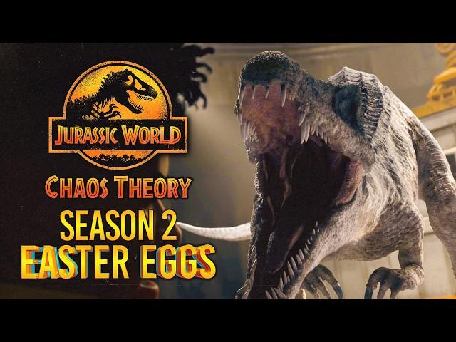 ALL Season 2 EASTER EGGS + REFERENCES in Jurassic World: Chaos Theory