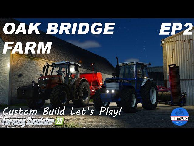 Leave The Gun, Drill The Canola! - Oak Bridge Farm Custom Build - Episode 2