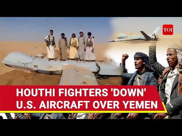 American Aircraft Shot Down By Islamic Fighters In Middle East | Big Claim Yemen's Houthi Rebels