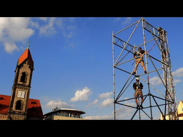 Gwarki 2019 - tarnogórski rynek dwa dni przed Gwarkami