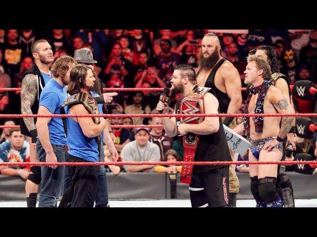 CHRIS JERICHO PUTS AJ STYLES AND JAMES ELLSWORTH ON THE LIST WWE RAW BEFORE SURVIVOR SERIES 2016