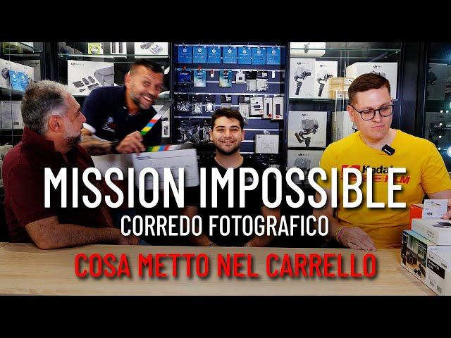 Corredo fotografico - Mission Impossible - Cosa metto nel carrello